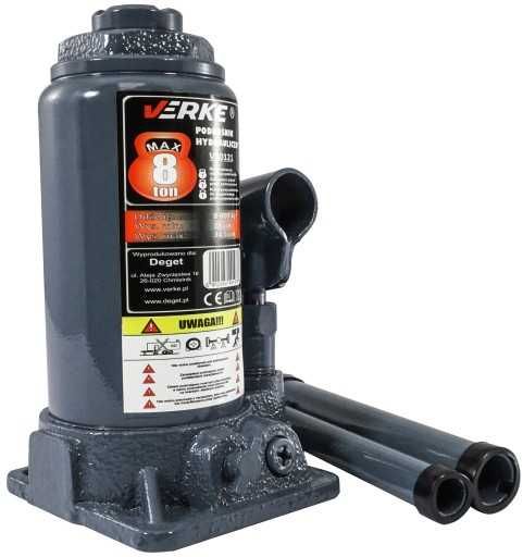 PODNOŚNIK SŁUPKOWY Hydrauliczny Butelkowy Żaba Lewarek 8T Ton