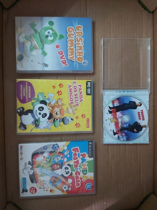 Original DVDs as shown in the photos