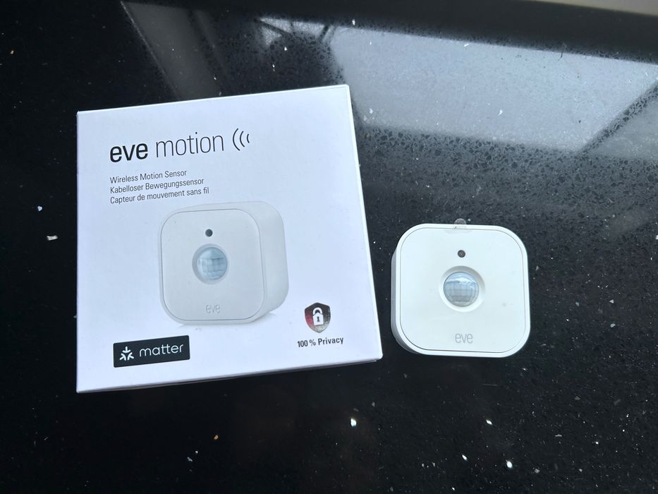 3 Sensores EVE Matter praticamente novos (Apple HomeKit, Alexa)