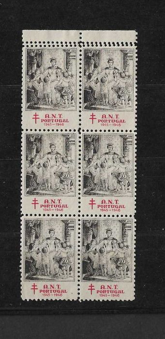 6 vinhetas novas. Portugal 1945/46
