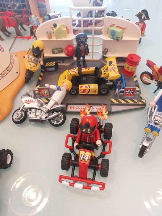 Conjunto de vários sets Playmobil