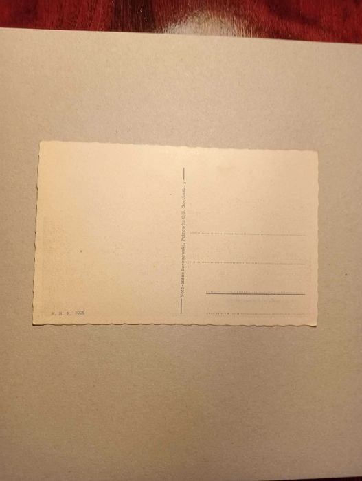 Stara Pocztówka Mikołów szkoła