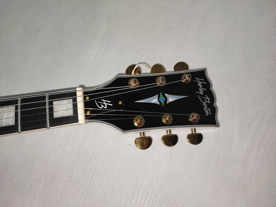 Harley Benton SC-500 WH gitara elektryczna LES PAUL - USTAWIONA