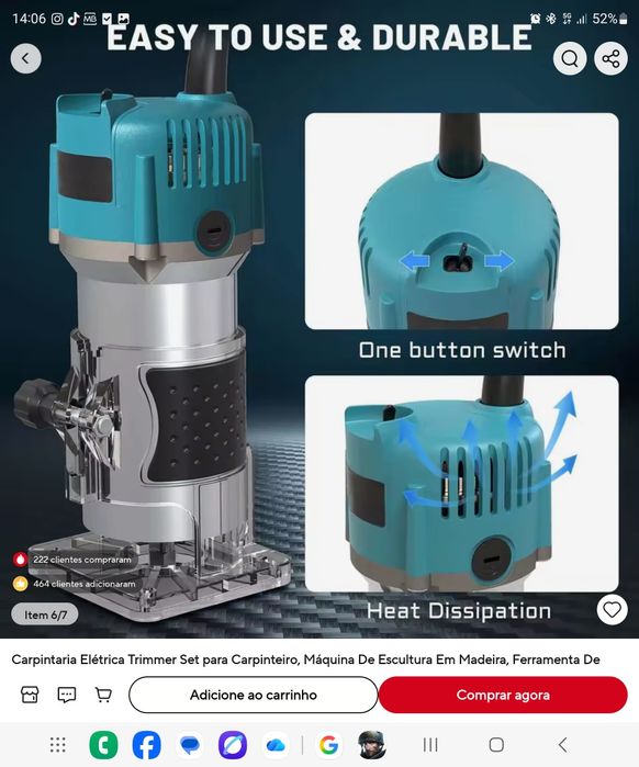 Máquina de fresar nova