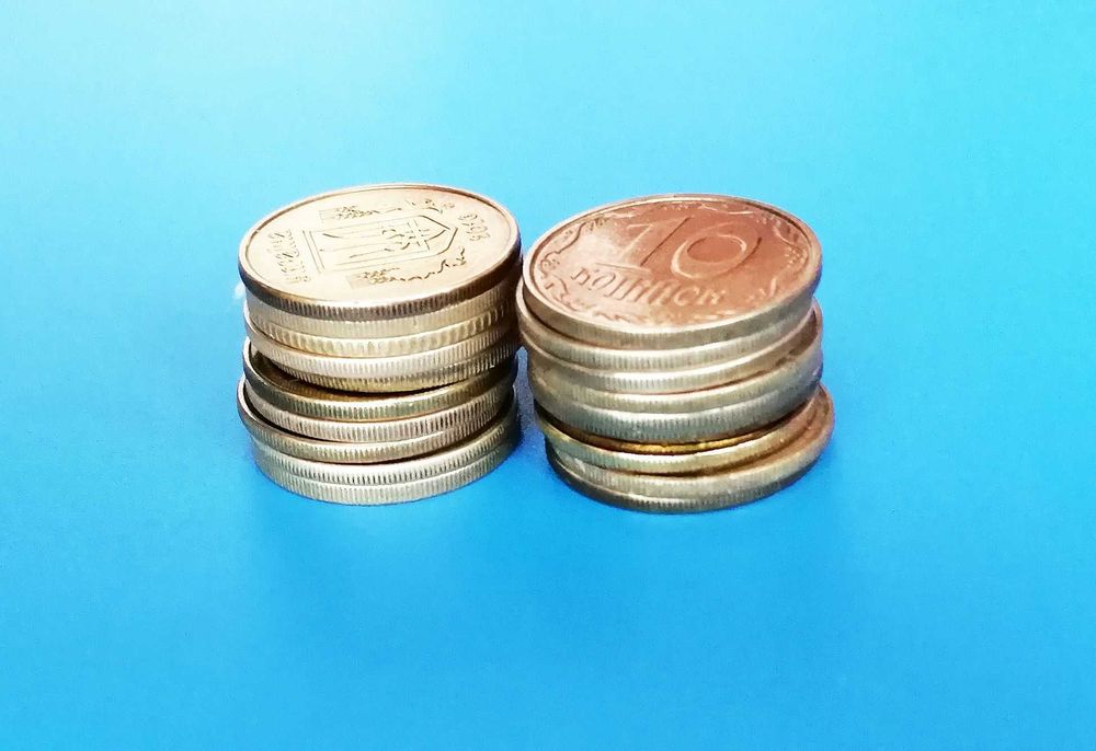 Набор из 20 обиходных монет номиналом 10 копеек (Украина)1992-2019 гг