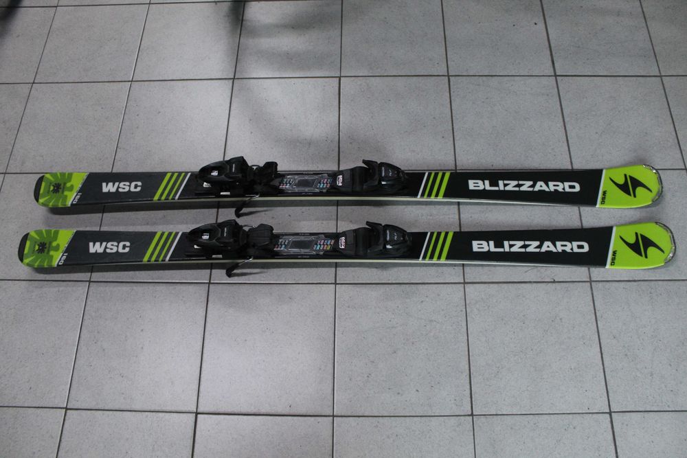 Narty Blizzard WSC 160 cm + wiązania Marker