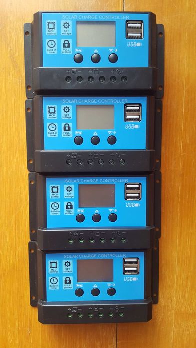 Controlador solar PWM para carga de baterias 12/24V