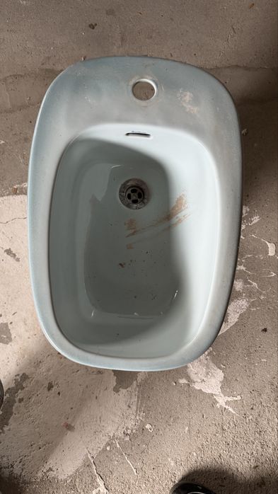 Bidé Sanitana azul bebe - Louça Sanitária