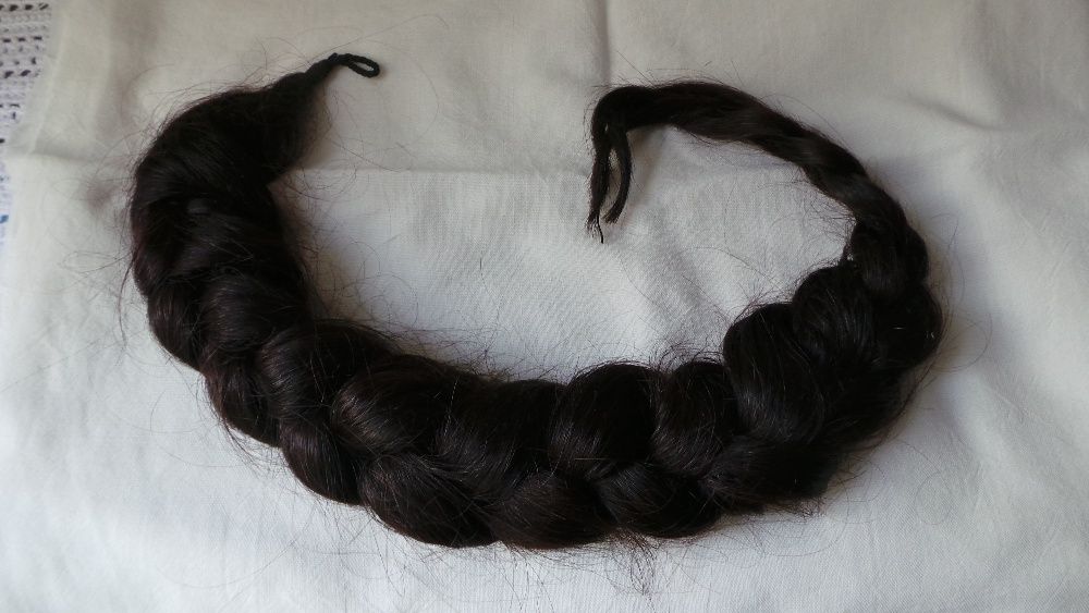 Cabelo natural entrançado