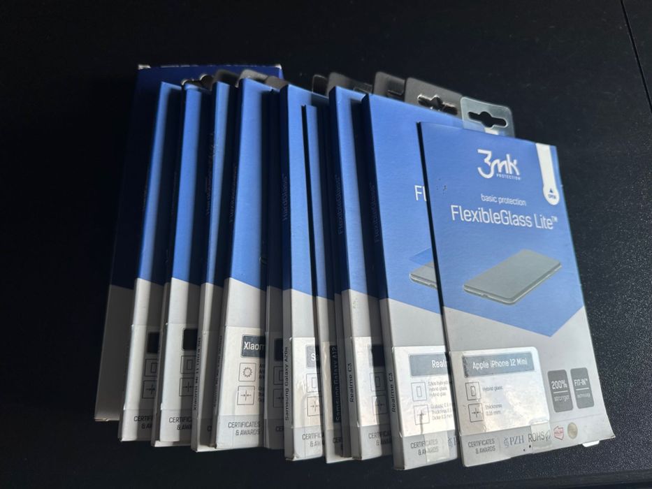 Lote + de 300 Acessórios/Peças Telemóveis Tablets Spigen 3MK Dux Ducis