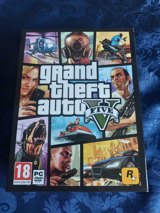 Gra PC DVD Grand theft auto V five