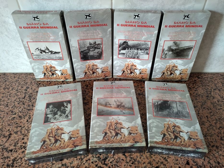Filmes VHS Diário da ll guerra mundial - tudo 6