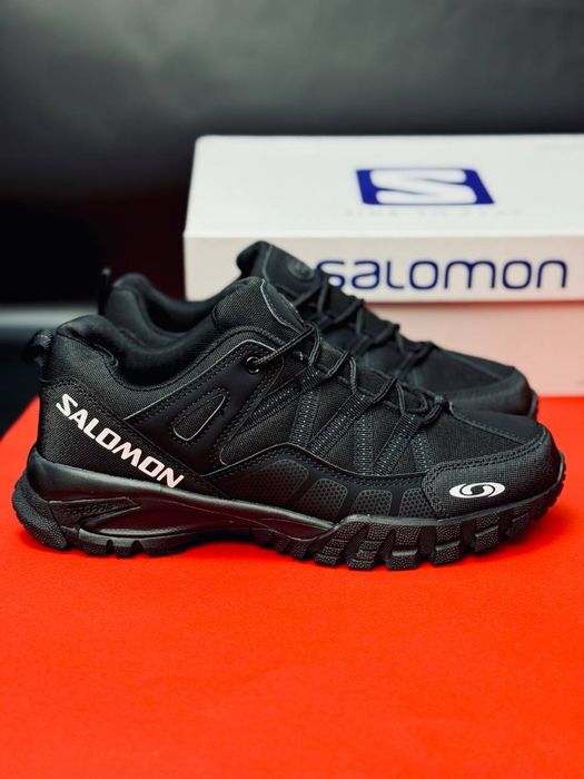 Salomon waterproof/ мужские кросовки на весну саломон/соломон кожаные