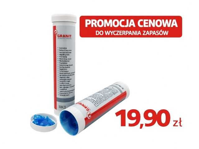 GRANIT Niebieski Smar długotrwały Sworznie, Zwrotnice LZR2 400g