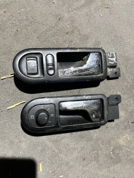Klamki drzwi kierowcy, pasażera USA, Passat B5, przełącznik, rączka