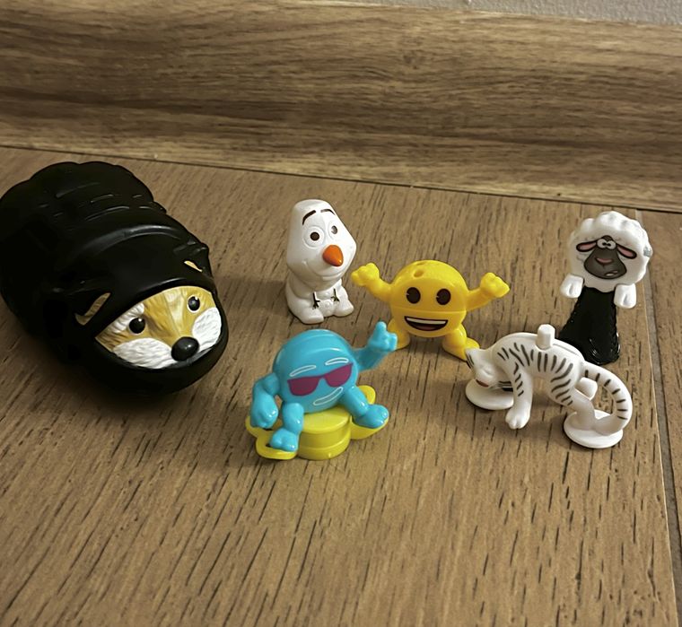 Figurki zabawki zestaw 6 sztuk stempelek Olaf chomik