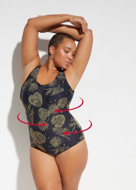 B.P.C kostium jednoczęściowy we wzory 50.