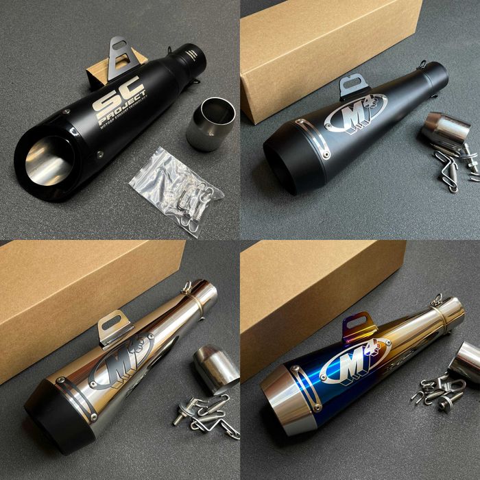 Прямоток на мотоцикл, Мото прямоток, Прямоточна банка для мотоцикла