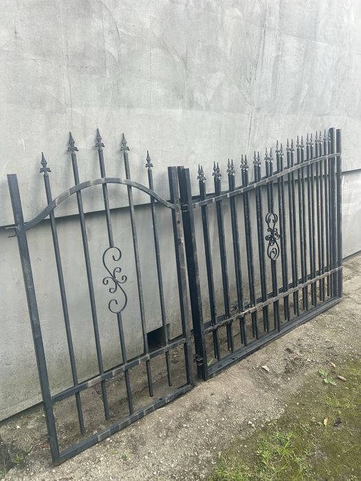 Ogrodzenie brama + furtka + słupki