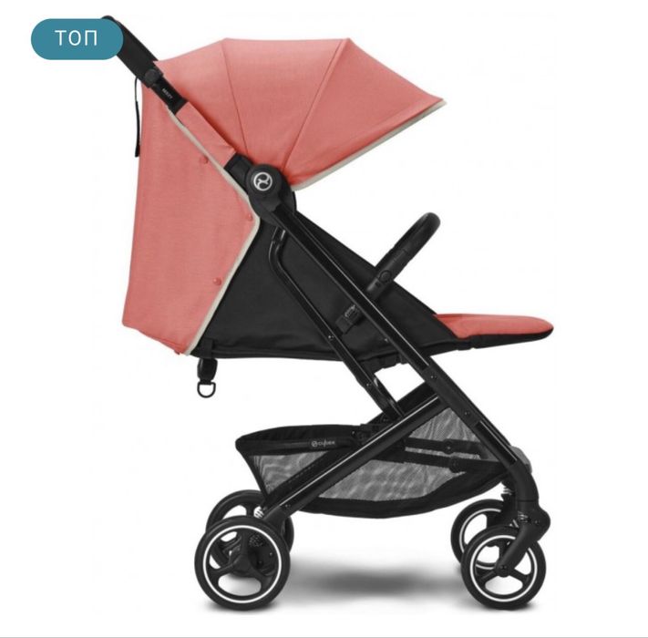 Прогулянкова коляска Cybex Beezy hibiscus red