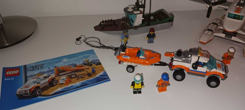 LEGO City Guarda Costeira 60015 e 60012