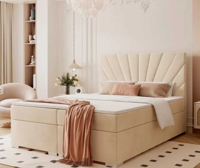 Łóżko Oasis z matercem bonell dla szukających komfortu i stylu – nowe
