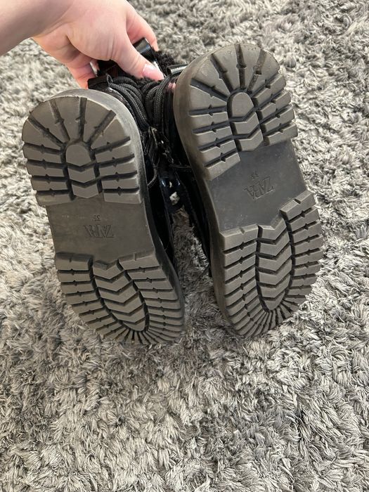 Зимові черевики zara 33 розмір
