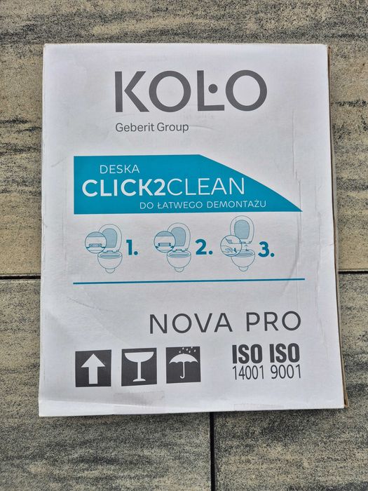 Nowa deska sedesowa KOŁO Nova Pro wolnoopadająca biała M30121000