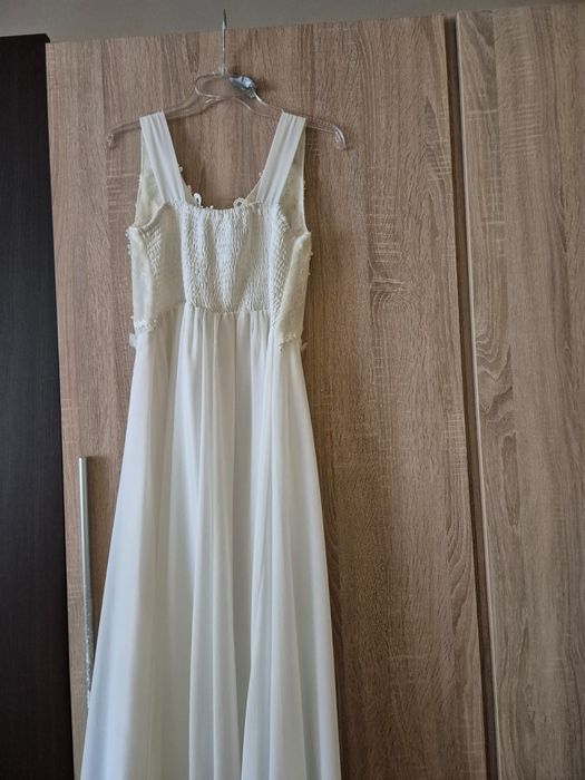 Suknia ślubna + narzuta na ramiona