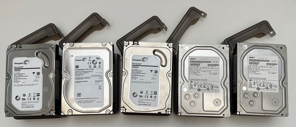 HDD 3,5" 3x3TB Seagate HGST
