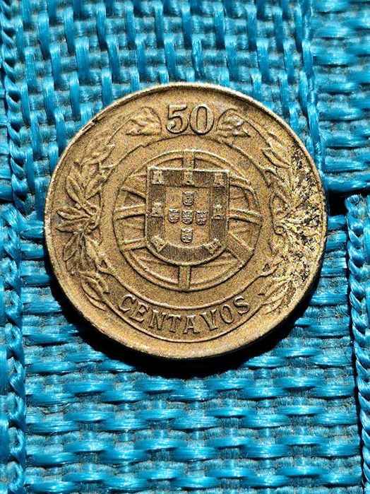 Moeda de 50 centavos 1925, mbc