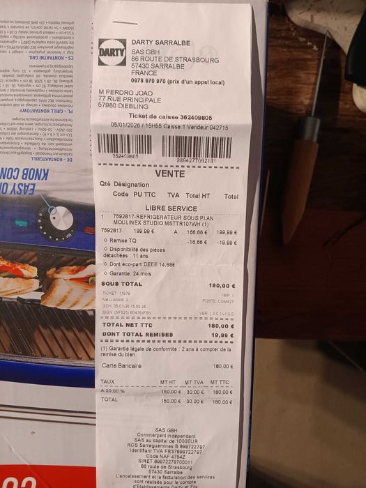 Vendo frigorifico pequeno Moulinex