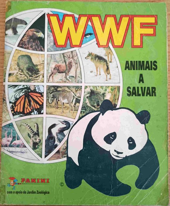 Caderneta WWF Animais a salvar - Panini