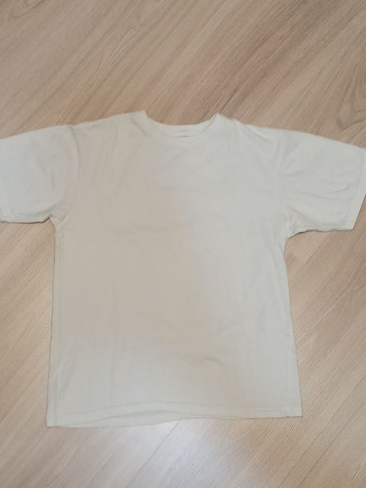 Bluzka na krótki rękaw biala