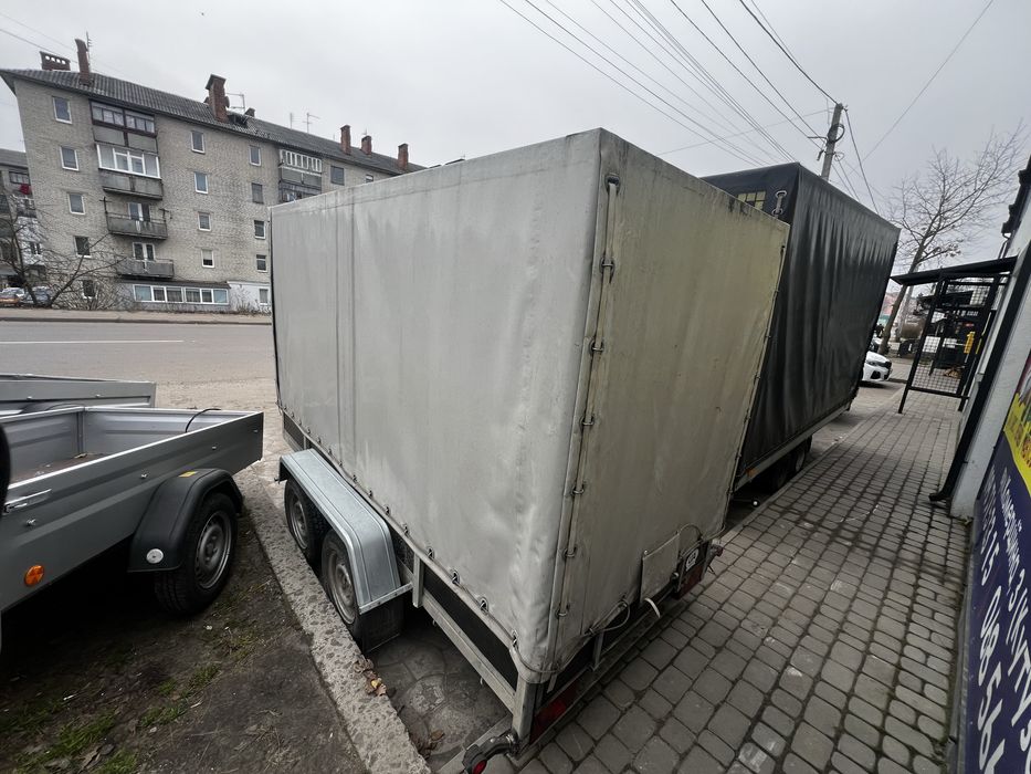 Оренда причепів, напів причепів, лафет