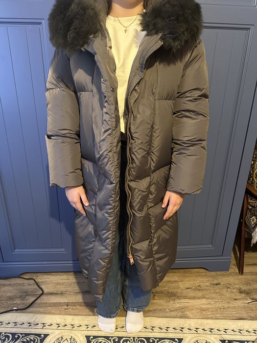 пуховик манго дуже теплий!!