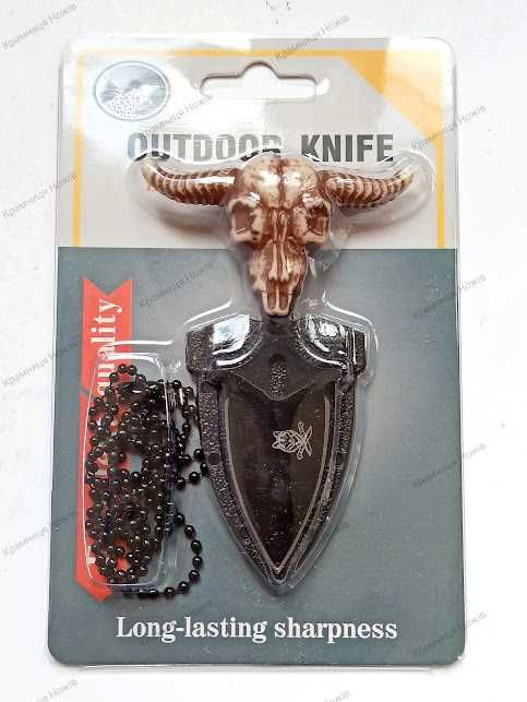 Ніж тичковий тактичний Череп R.A.Knives Wolf Нож шейник тактический ПУШ-ДАГЕР (PUSH DAGGER)