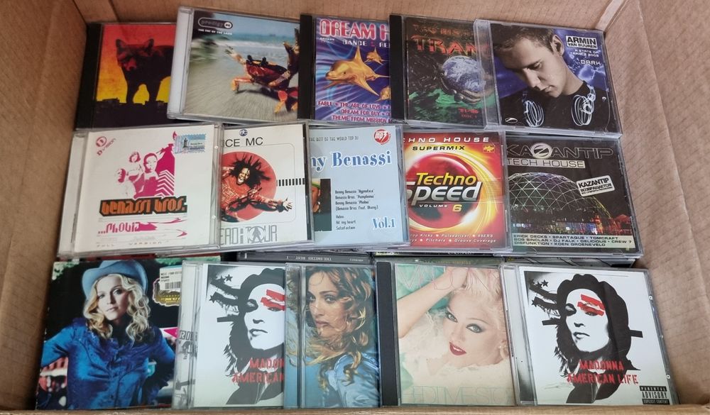 CD диски Вирус Music trance house disco Madonna