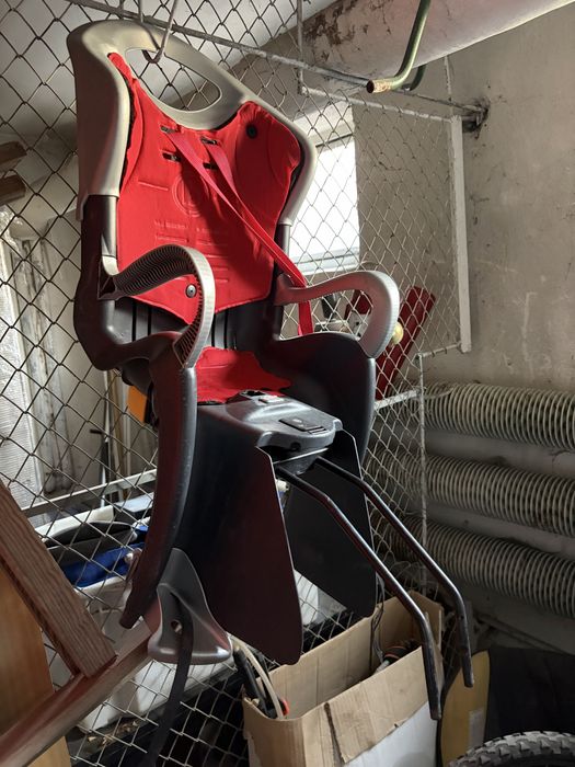 Fotelik rowerowy  z uchwytem