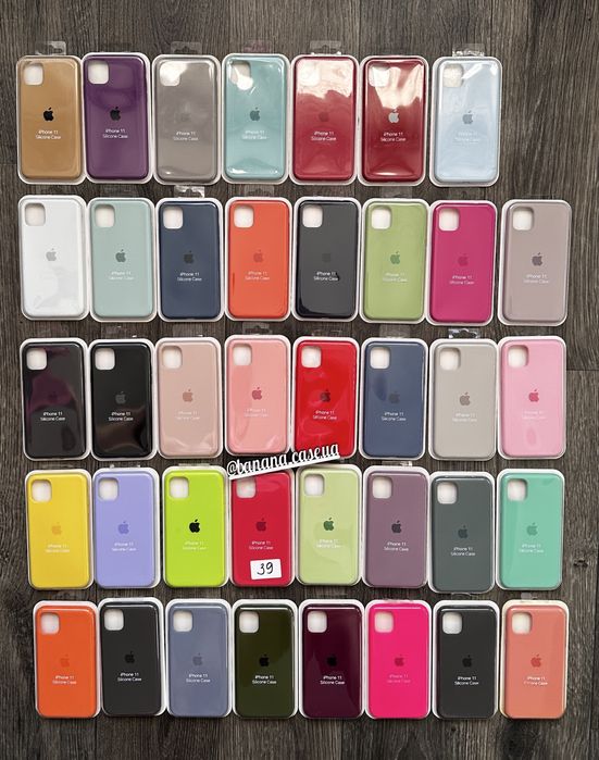 Закритий низ Silicone case для Iphone чехол силіконовий на айфон 11