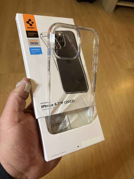 Etui Spigen Crystal Flex Apple iPhone 13/14/15 pro i pro max