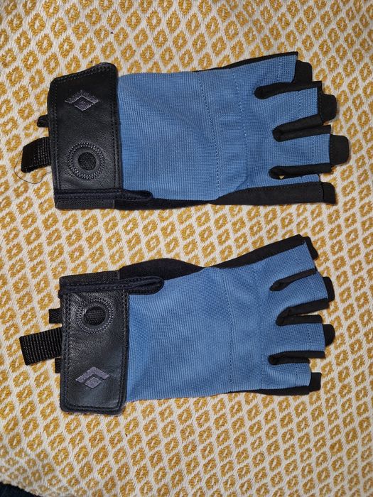Rękawiczki na łańcuchy Black Diamond Crag Half-Finger -L