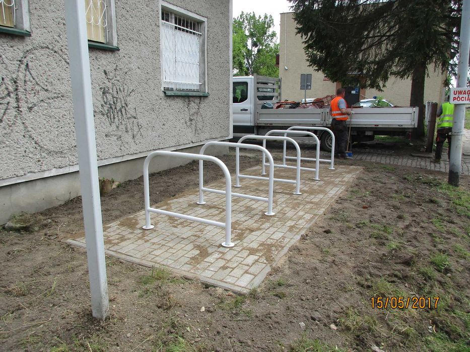 Stojak rowerowy - typ U _100x80 rura fi 48,3 _wersja: Ocynk, RVS, RAL
