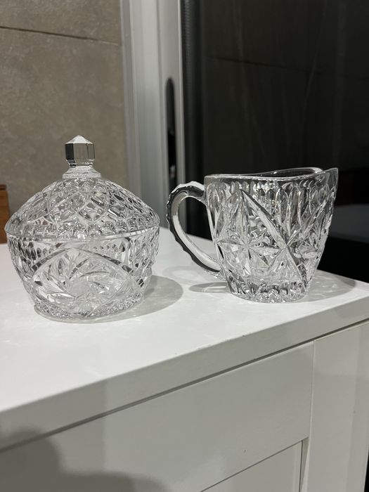 Conjunto de 24 pecas de cristal