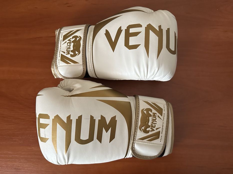 Боксерські рукавиці Venum White 12 oz