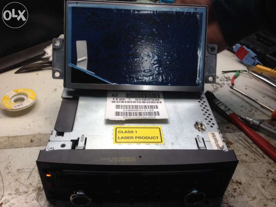 Citroen/Peugeot Rádio RT6: 208,308,508,3008,5008,DS4,DS5 e C4