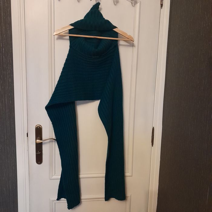 Gola/cachecol azul petróleo Skunfunk