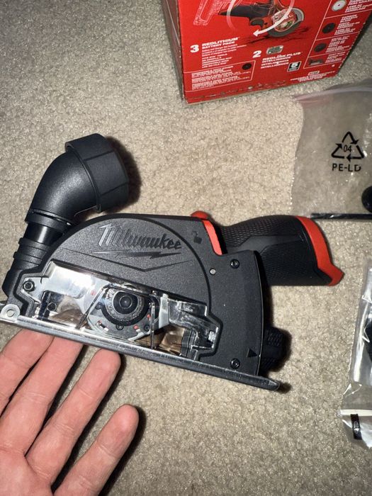 Szlifierka kątowa Milwaukee FCOT, srednica tarczy 76mm