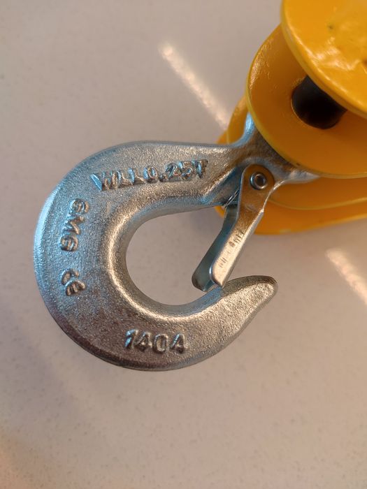 Поліспаст ручний трироликовий