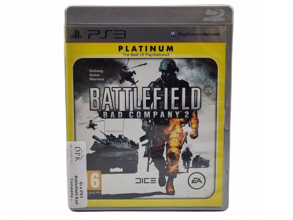 Battlefield bad company 2 gra ps3 playstation 3 strzelanka multiplayer